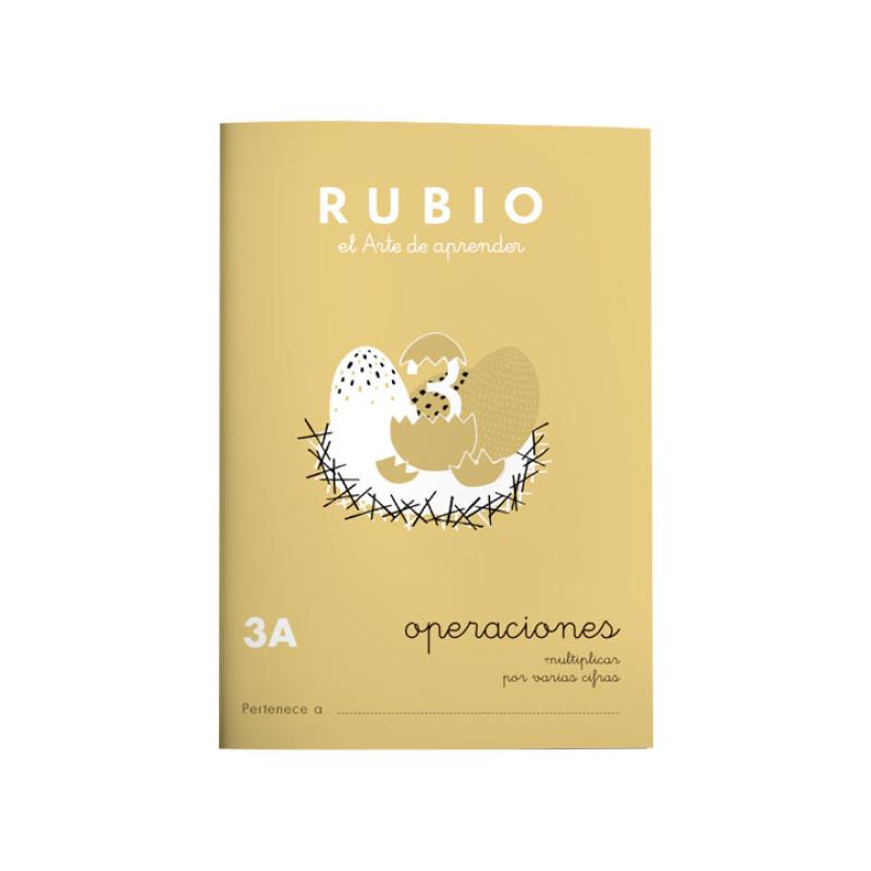 CUADERNO RUBIO A5 OPERAC.y PROBLEMAS 3A - Pack de 1 unidad P3A