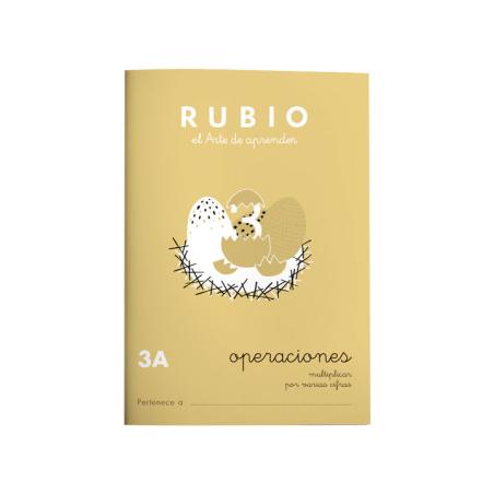 CUADERNO RUBIO A5 OPERAC.y PROBLEMAS 3A - Pack de 1 unidad P3A