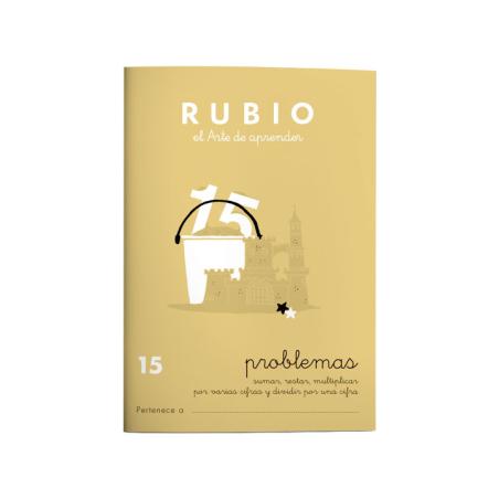 CUADERNO RUBIO A5 OPERAC.y PROBLEMAS 15 - Pack de 10 unidades P15