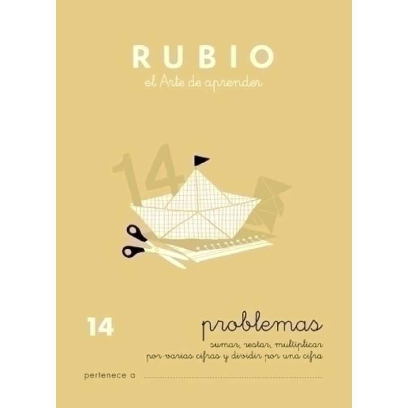 RUBIO CUADERNO DE PROBLEMAS Nº 14 - Pack de 10 unidades P14