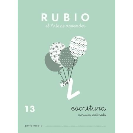 RUBIO CUADERNO DE ESCRITURA Nº 13 - Pack de 10 unidades C13