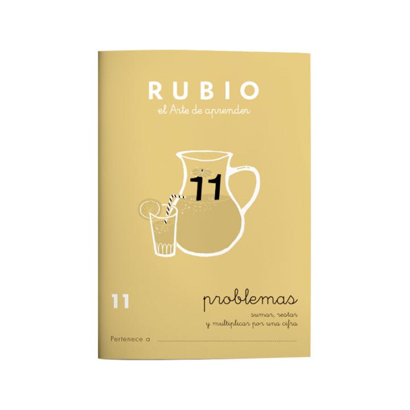 CUADERNO RUBIO A5 OPERAC.y PROBLEMAS 11 - Pack de 10 unidades P11