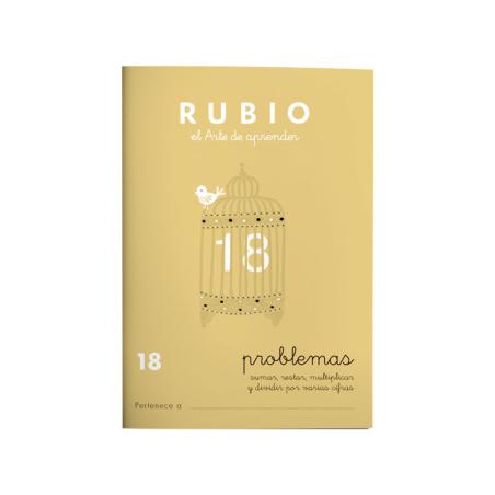 PACK 10 CUADERNOS RUBIO PROBLEMAS 18 P18 P18