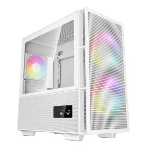 R-CH360-WHAPE3D-G-1 carcasa de ordenador Micro Torre Blanco
