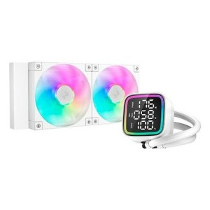 LD240 Procesador Sistema de refrigeración líquida todo en uno 12 cm Blanco 1 pieza(s)