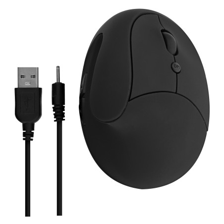 MWERGOVMN ratón Oficina mano derecha RF inalámbrico 1600 DPI