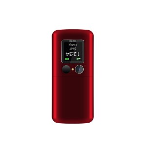 Fold10 5,59 cm (2.2") 95 g Negro, Rojo Teléfono para personas mayores