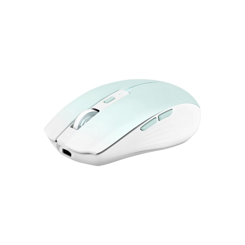 MWGRADIENTBL ratón mano derecha Bluetooth + USB Type-C 1600 DPI