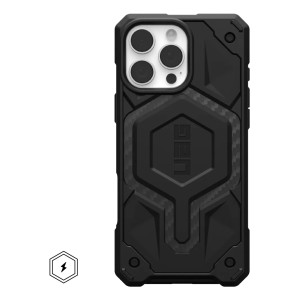 Monarch Pro funda para teléfono móvil 16 cm (6.3") Negro, Carbono