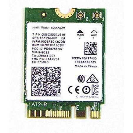 8265.NGWMG adaptador y tarjeta de red Interno WLAN 867 Mbit/s