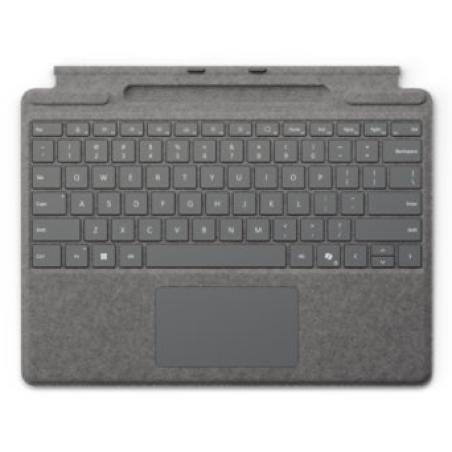 Surface Pro Keyboard with pen storage for Business Microsoft Cover port Platino