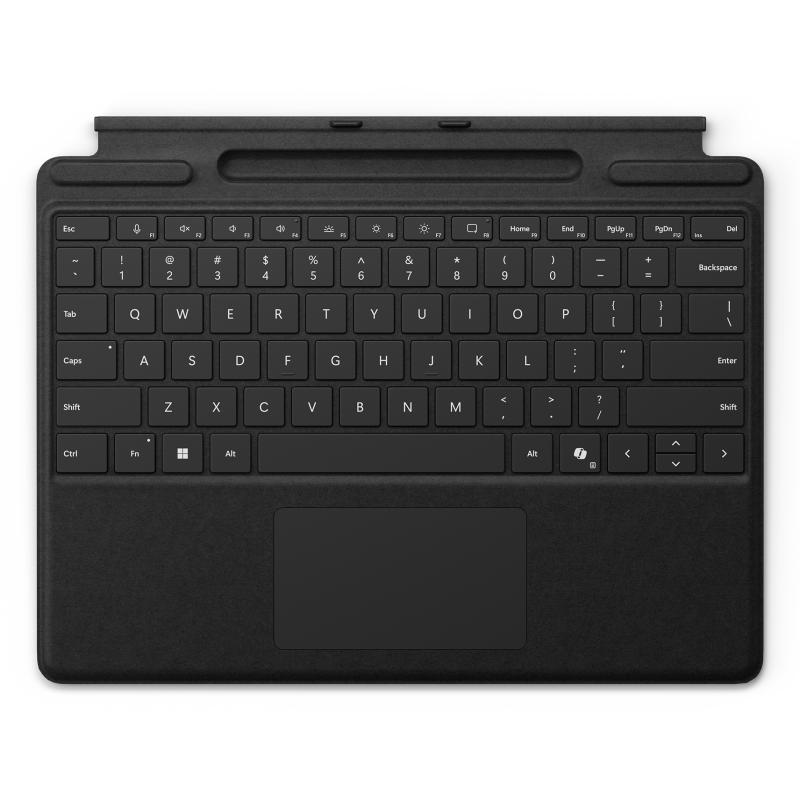 Surface Pro KB w/ PenStor QWERTY Holandés, Polaco Microsoft Cover port Negro