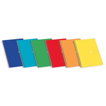 100430113 cuaderno y block 80 hojas Colores surtidos 100430113 Pack 10