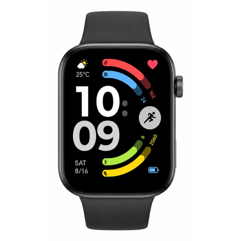 Redmi Watch 6 5,26 cm (2.07") AMOLED 46 mm Digital 432 x 514 Pixeles Pantalla táctil Negro GPS (satélite)
