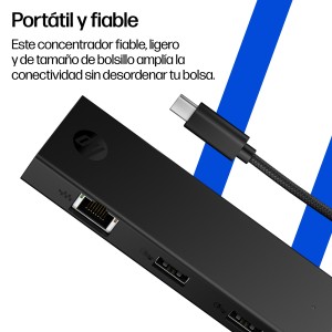 HP Concentrador USB-C portátil