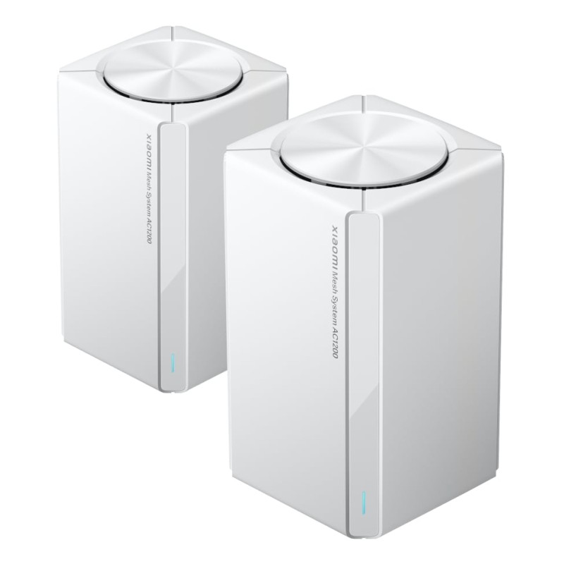 AC1200 2 Pack Doble banda (2,4 GHz / 5 GHz) Wi-Fi 5 (802.11ac) Blanco Interno