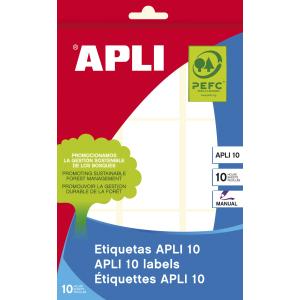 01650 etiqueta autoadhesiva Rectángulo Permanente Blanco 90 pieza(s) 01650
