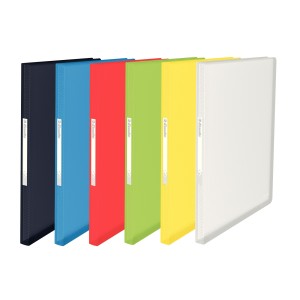Esselte TARIF. PP FLEX.A4 80 F. COL.SUR. Polipropileno (PP) Colores surtidos
