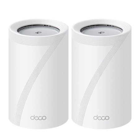 TP-Link Deco BE65 Pro (2-pack) Tribanda (2.4 GHz   5 GHz   6 GHz) Wi-Fi 7 (802.11be) Blanco 3 Interno