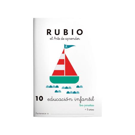 CUADERNO RUBIO A5 EDU. INF. 10 PIRATAS - Pack de 1 unidad EI10