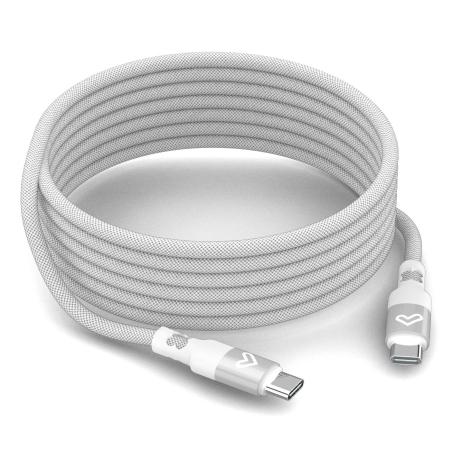 Magnet Roll cable cable USB USB 2.0 1,5 m USB C 0,48 Gbit/s 60 W Blanco