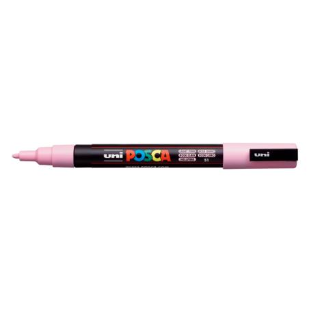 POSCA PC-3M Rosa claro 186519 Pack 6 Unid