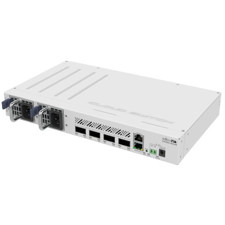 CRS504-4XQ-IN switch Gestionado Fast Ethernet (10/100) Energía sobre Ethernet (PoE) Blanco
