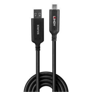 Lindy 43396 cable USB USB 3.2 Gen 1 (3.1 Gen 1) 25 m USB A USB C 5 Gbit s Negro
