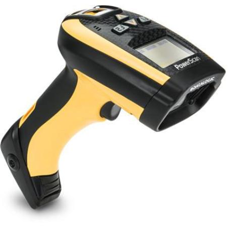 PowerScan 9501 Lector de códigos de barras portátil 2D Laser Negro, Amarillo