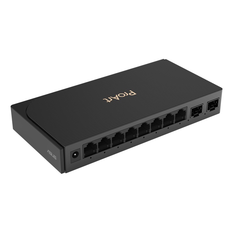 ASUS ProArt Switch PQG-U1080 No administrado 2.5G Ethernet (100 1000 2500) Negro