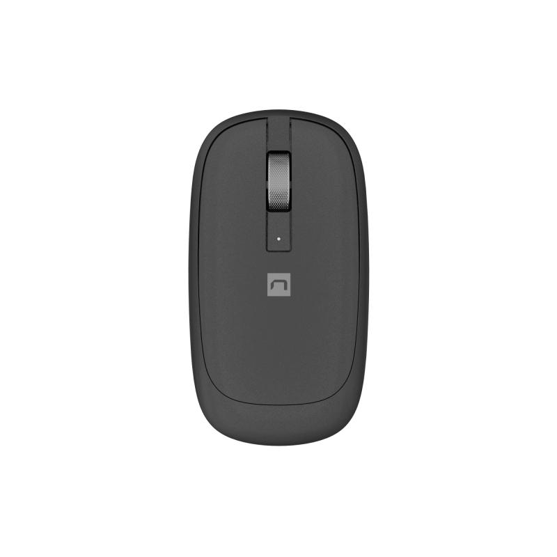 Lark ratón Oficina Ambidextro RF Wireless + Bluetooth Óptico 4000 DPI