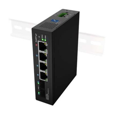 ILGE-4P-2S-90 switch No administrado Fast Ethernet (10/100) Energía sobre Ethernet (PoE) 1U Negro