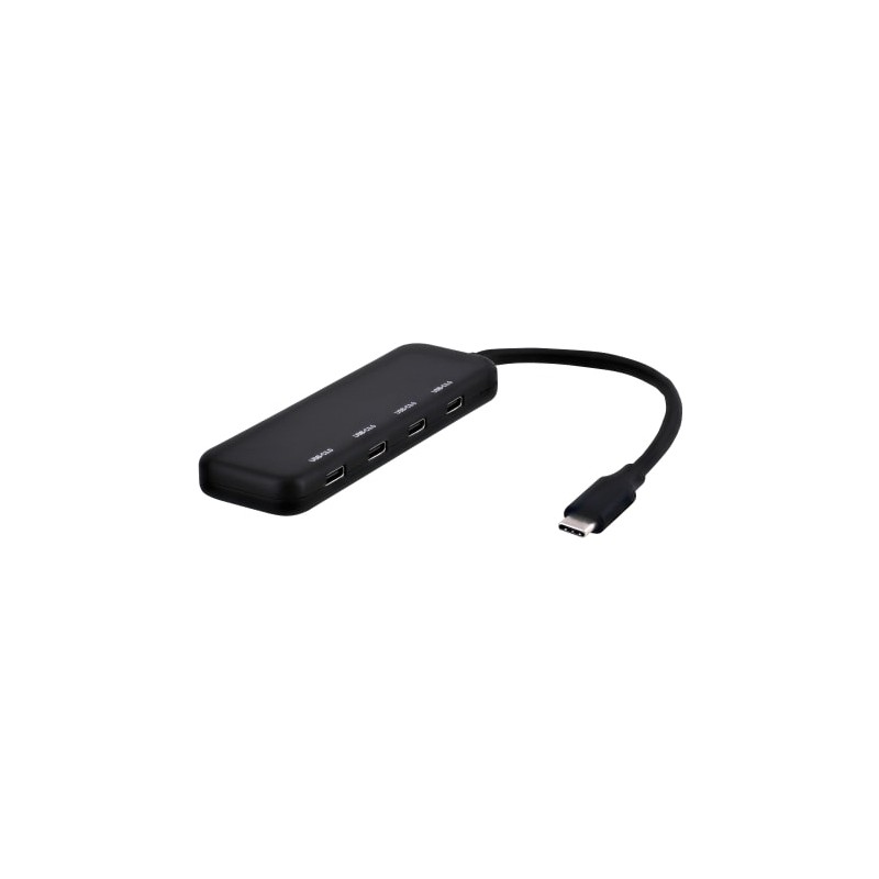 TCHUB4USBC hub de interfaz USB Tipo C 5000 Mbit/s