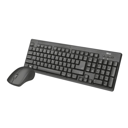 Trust Ziva teclado Ratón incluido Universal RF inalámbrico Español Negro