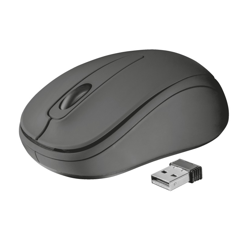 Trust 21509 ratón Oficina Ambidextro RF inalámbrico Óptico 1000 DPI