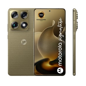 Motorola signature 17,2 cm (6.78") SIM doble Android 16.0 5G USB Tipo C 16 GB 512 GB 5200 mAh Oro