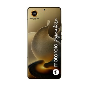 Motorola signature 17,2 cm (6.78") SIM doble Android 16.0 5G USB Tipo C 16 GB 512 GB 5200 mAh Oro