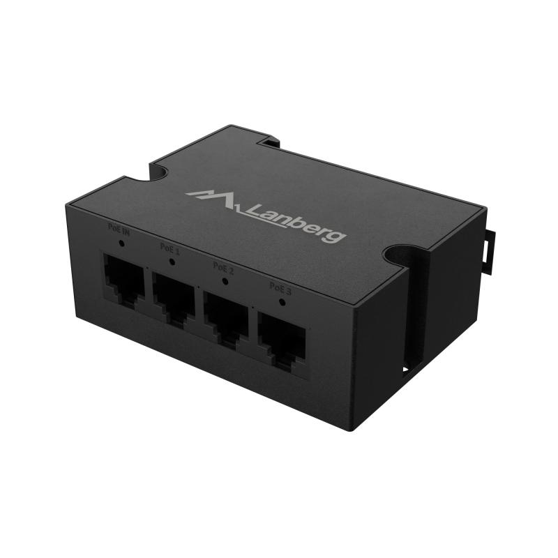DIN-GE4-BT-90W adaptador e inyector de PoE Gigabit Ethernet