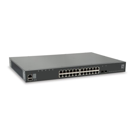 LevelOne GTL-2891 switch Gestionado L3 Gigabit Ethernet (10 100 1000) Gris