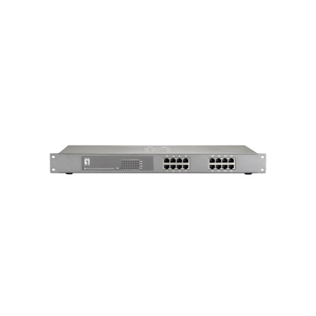 LevelOne FEP-1612W120 switch Fast Ethernet (10 100) Energía sobre Ethernet (PoE) Gris