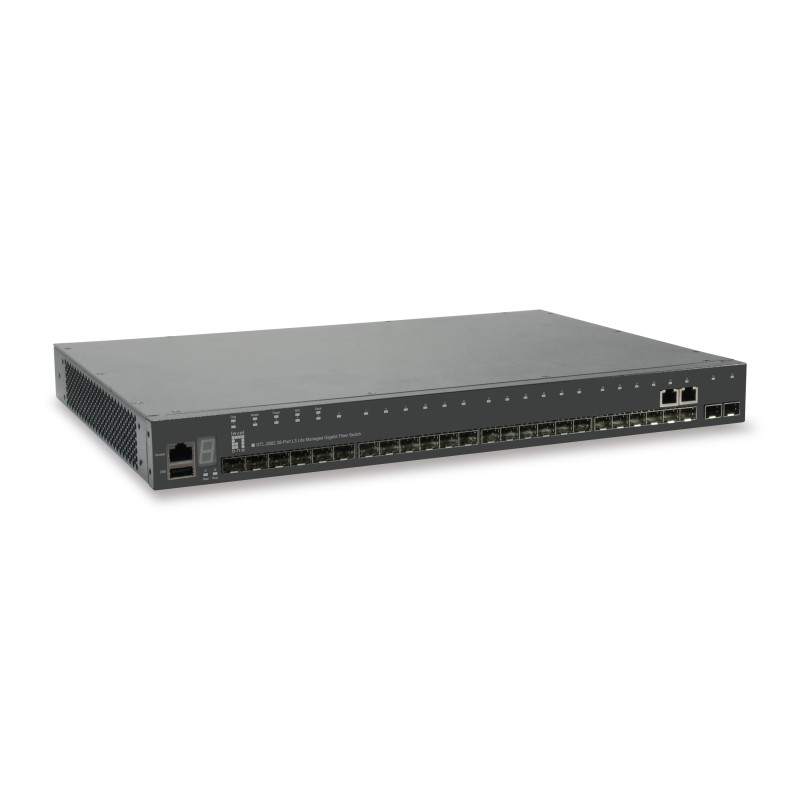 LevelOne GTL-2882 switch Gestionado L3 Gris