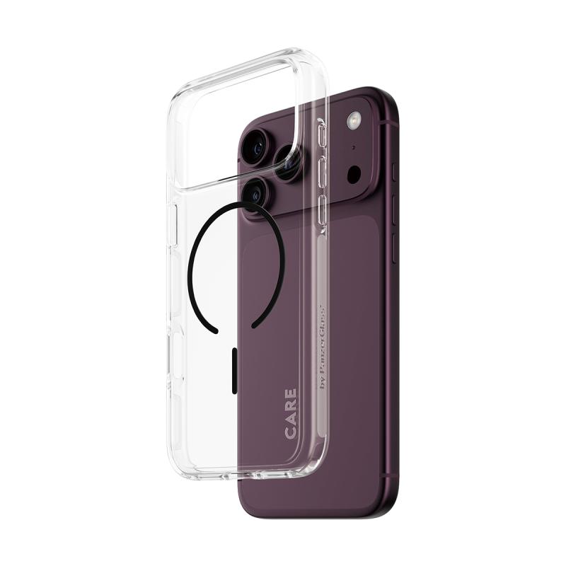 CARE by ® Urban Explorer Case Transparent w. Black MagSafe iPhone 18 Pro Max | 17 Pro Max funda para teléfono móvil Transparent