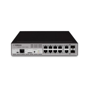 Yamaha SWR2311P-10G Gestionado L2 10G Ethernet (100 1000 10000) Energía sobre Ethernet (PoE) Negro, Plata