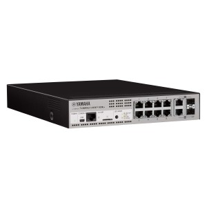 Yamaha SWR2311P-10G Gestionado L2 10G Ethernet (100 1000 10000) Energía sobre Ethernet (PoE) Negro, Plata