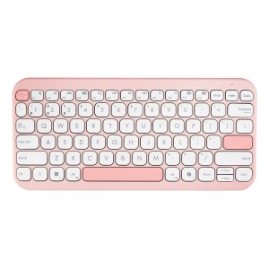 ASUS Marshmallow Keyboard KW100 teclado Hogar Bluetooth QWERTY Rosa