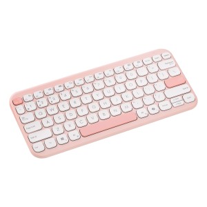 ASUS Marshmallow Keyboard KW100 teclado Hogar Bluetooth QWERTY Rosa