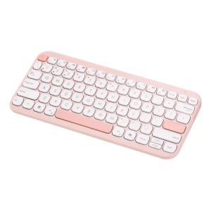 ASUS Marshmallow Keyboard KW100 teclado Hogar Bluetooth QWERTY Rosa