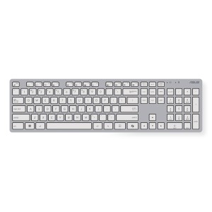 ASUS W5000 teclado Ratón incluido Oficina RF inalámbrico QWERTY Español Blanco