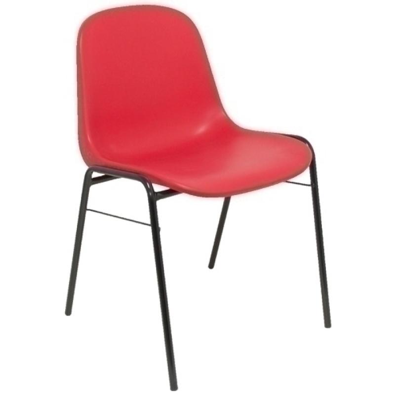 SILLA PIQUERAS ALBOREA CONF. ROJO PACK423RJ