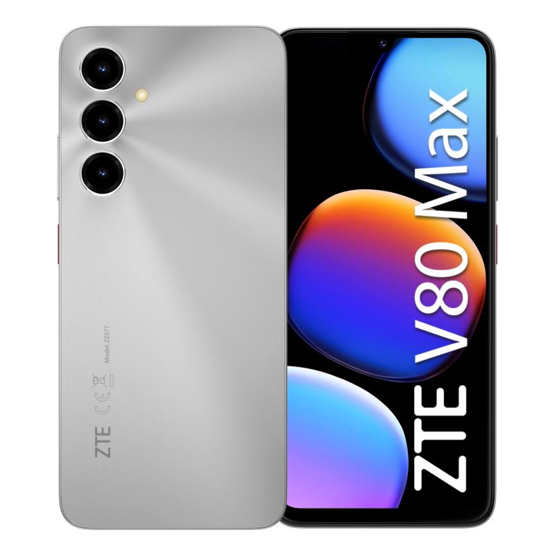 V80 Max 17,5 cm (6.9") Ranura híbrida Dual SIM Android 16.0 4G USB Tipo C 12 GB 128 GB 6000 mAh Plata